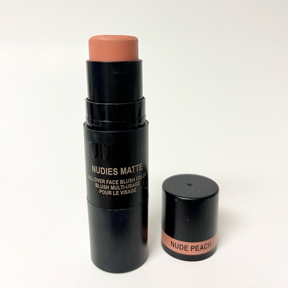 NUDESTIX
Nudies Cream Blush (Color: Nude Peach - soft peachy coral – blush) 7g - Picture 1 of 7